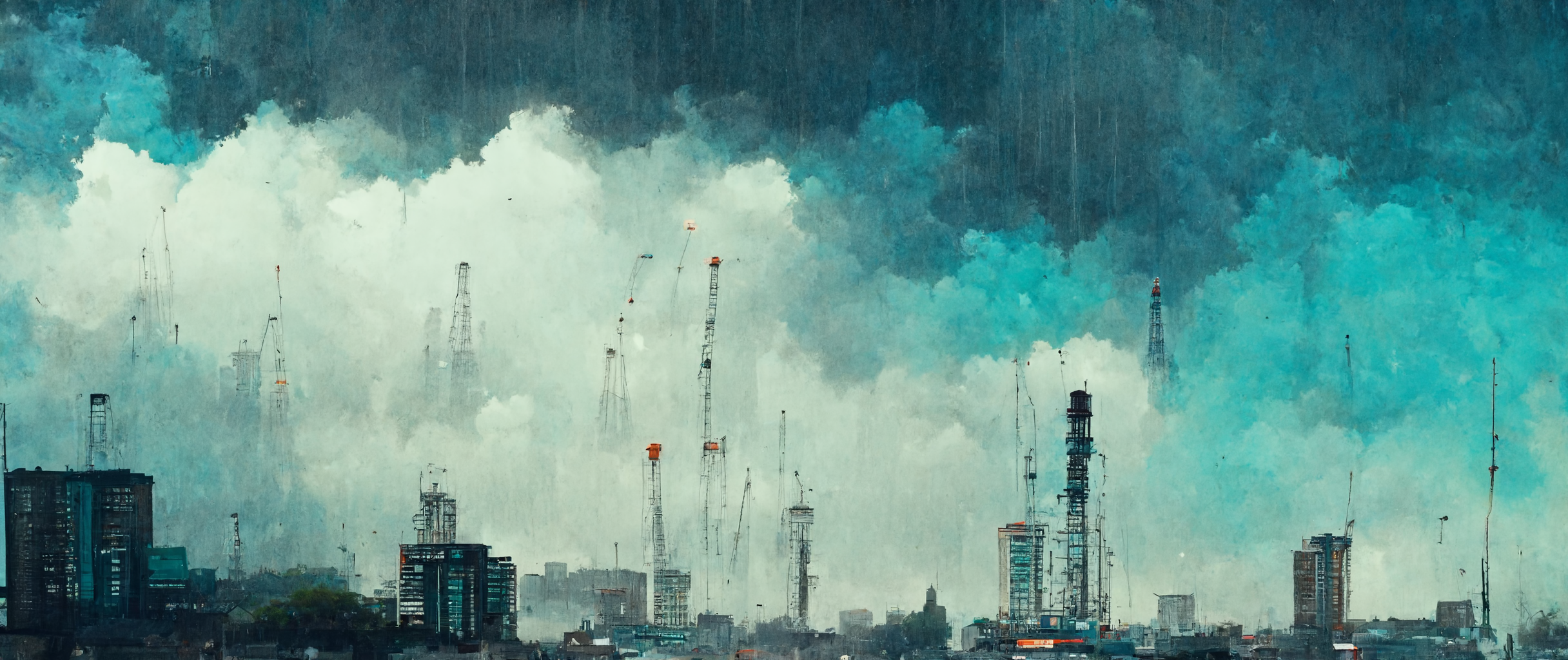 vibe_london_tower_blocks_cranes_evening_rain_grey_hyper_realist_0b7484bd-1445-4312-b8c9-e4ab6b6985e8