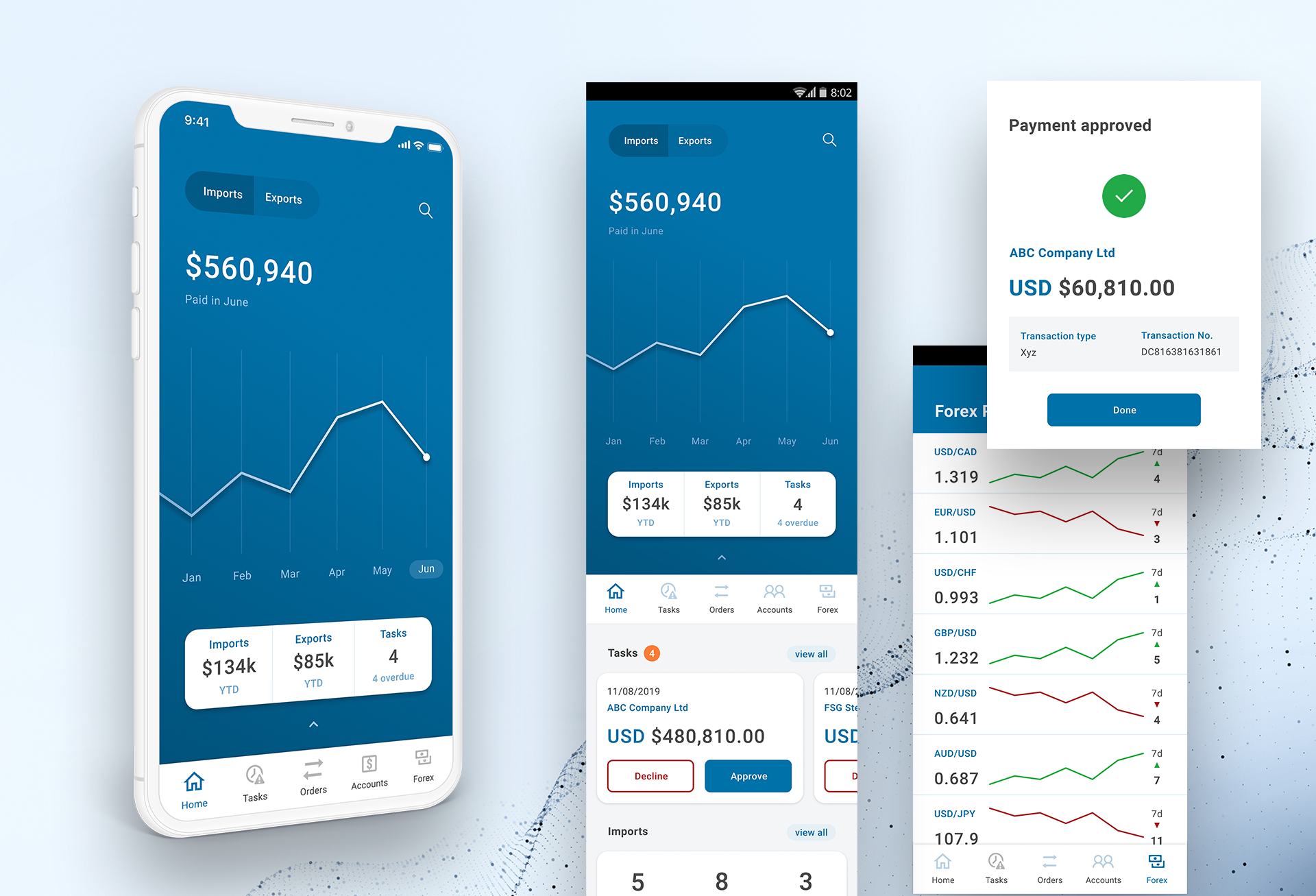 Global Trade Finance App