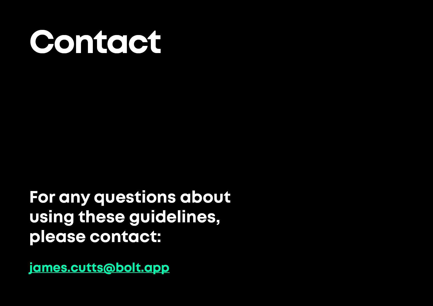 70-bolt brand guidelines