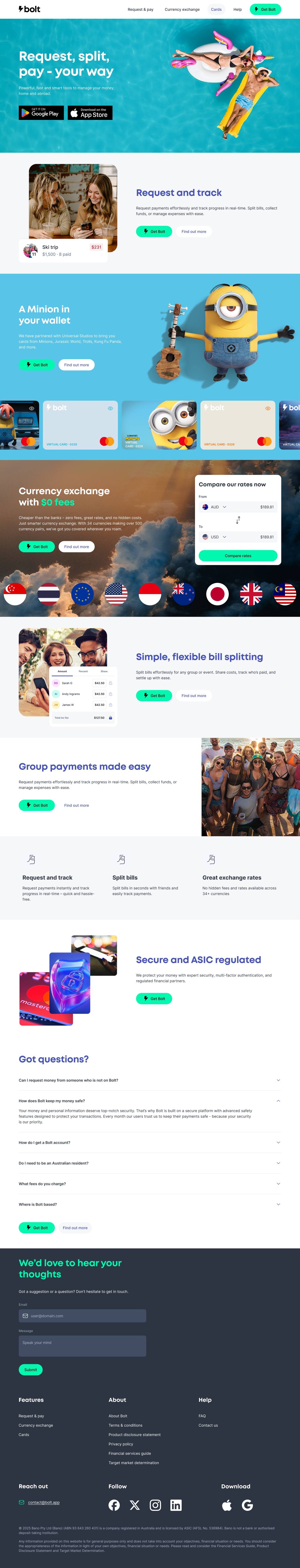 website – desktop – home