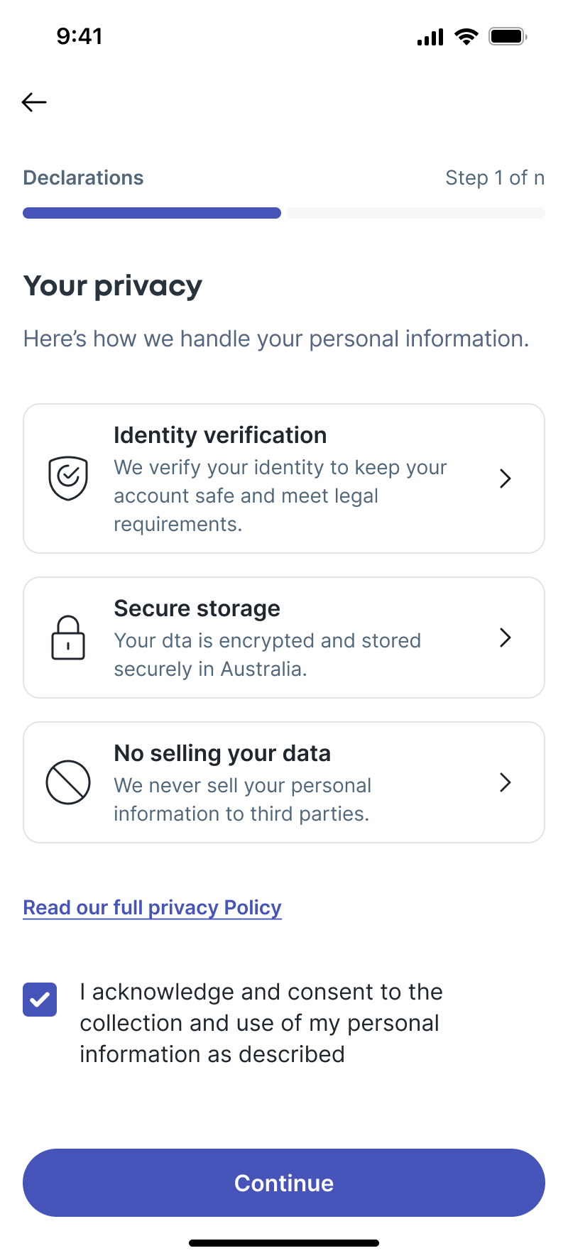 12.3.4 privacy