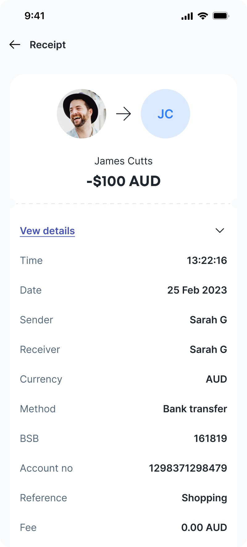 receipt