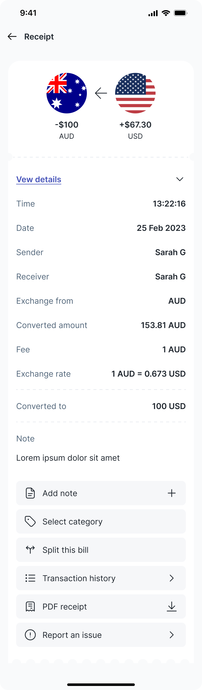 type=fx, direction=incoming, entity=account, status=paid